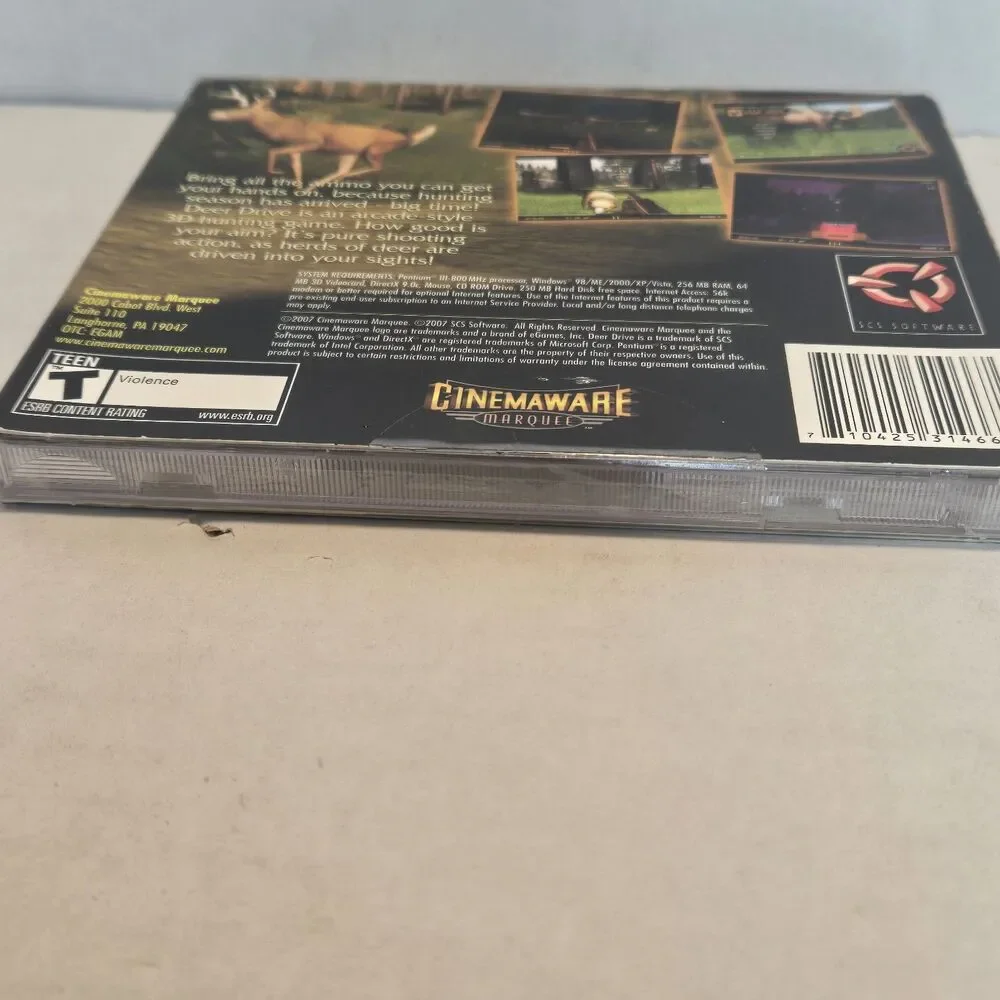 Deer Drive Pc Cd Rom Hunting Season Has Arrived SEALED